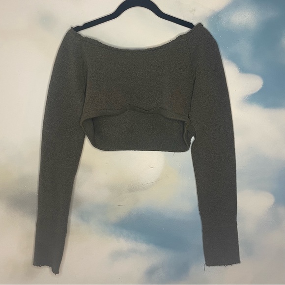 Handmade fleece pullover shrug - Picture 4 of 6